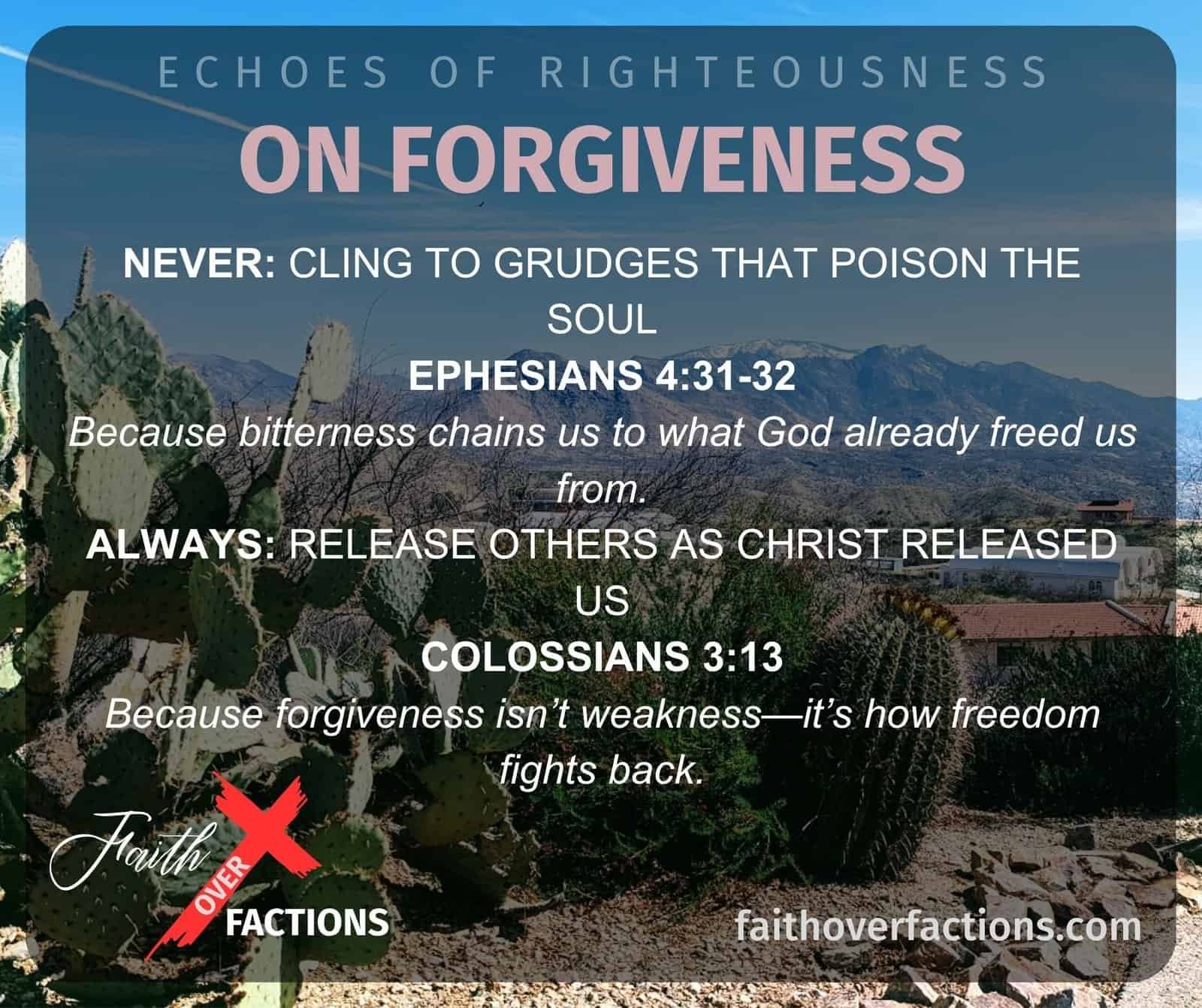 Forgiveness