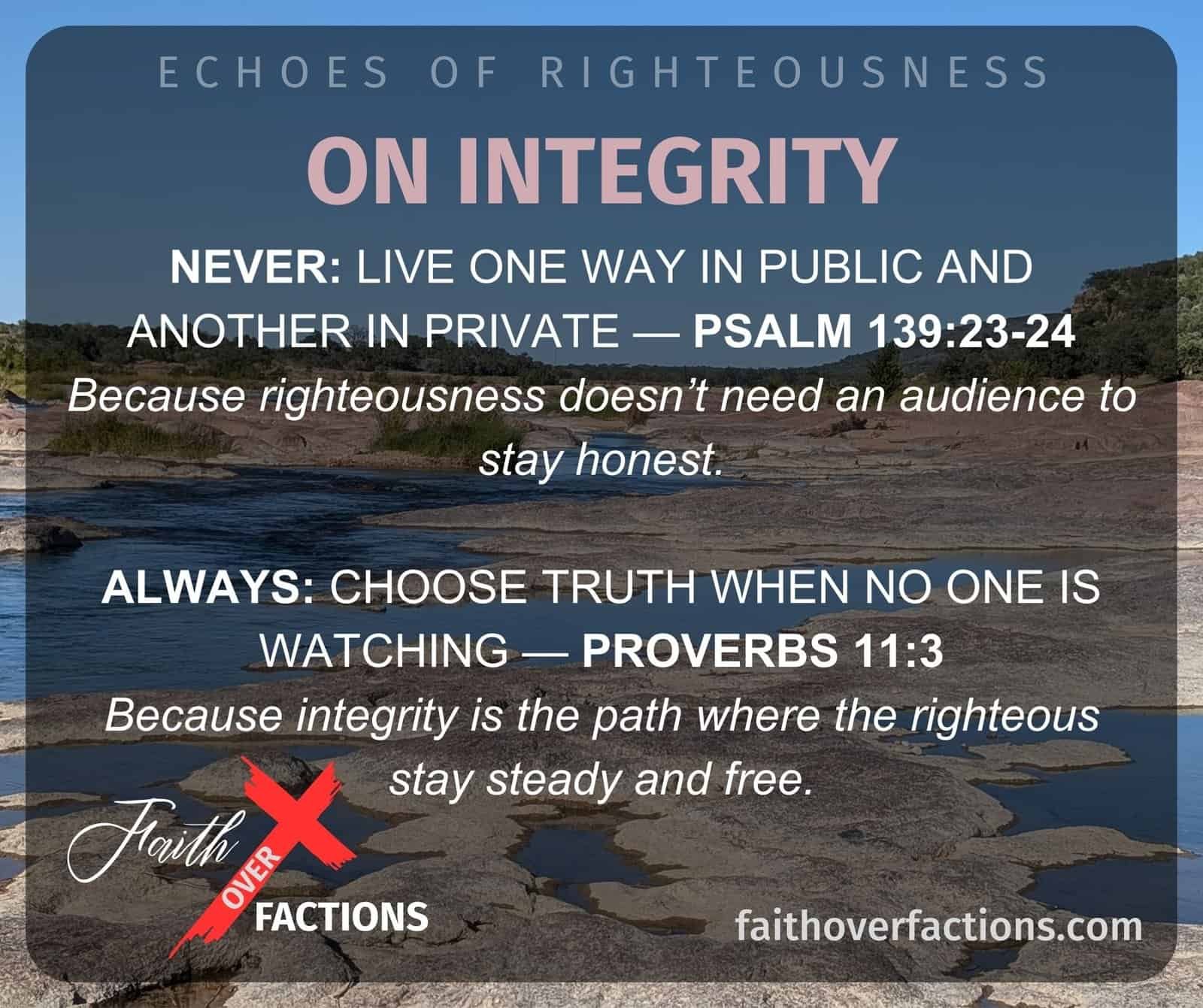 integrity