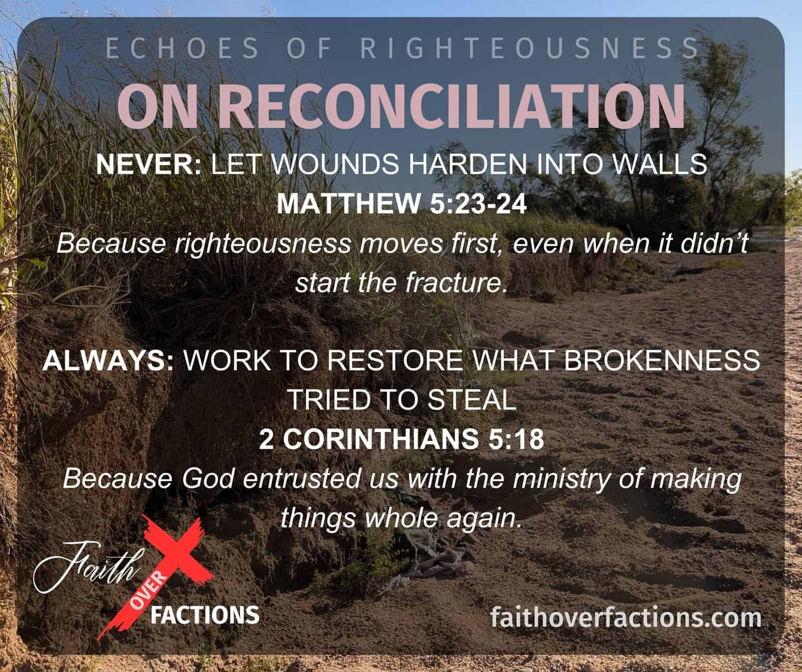 reconciliation