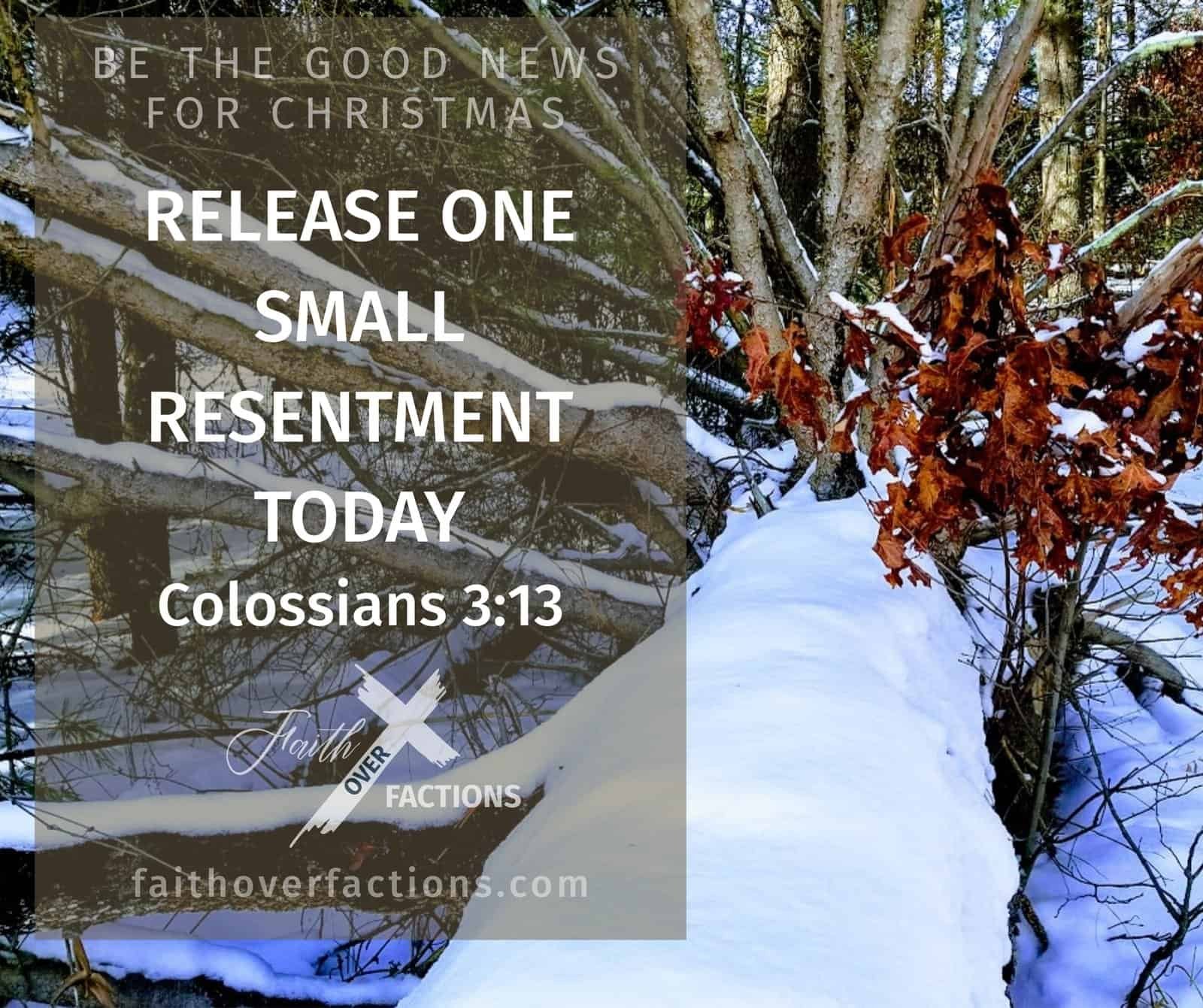 release resentment