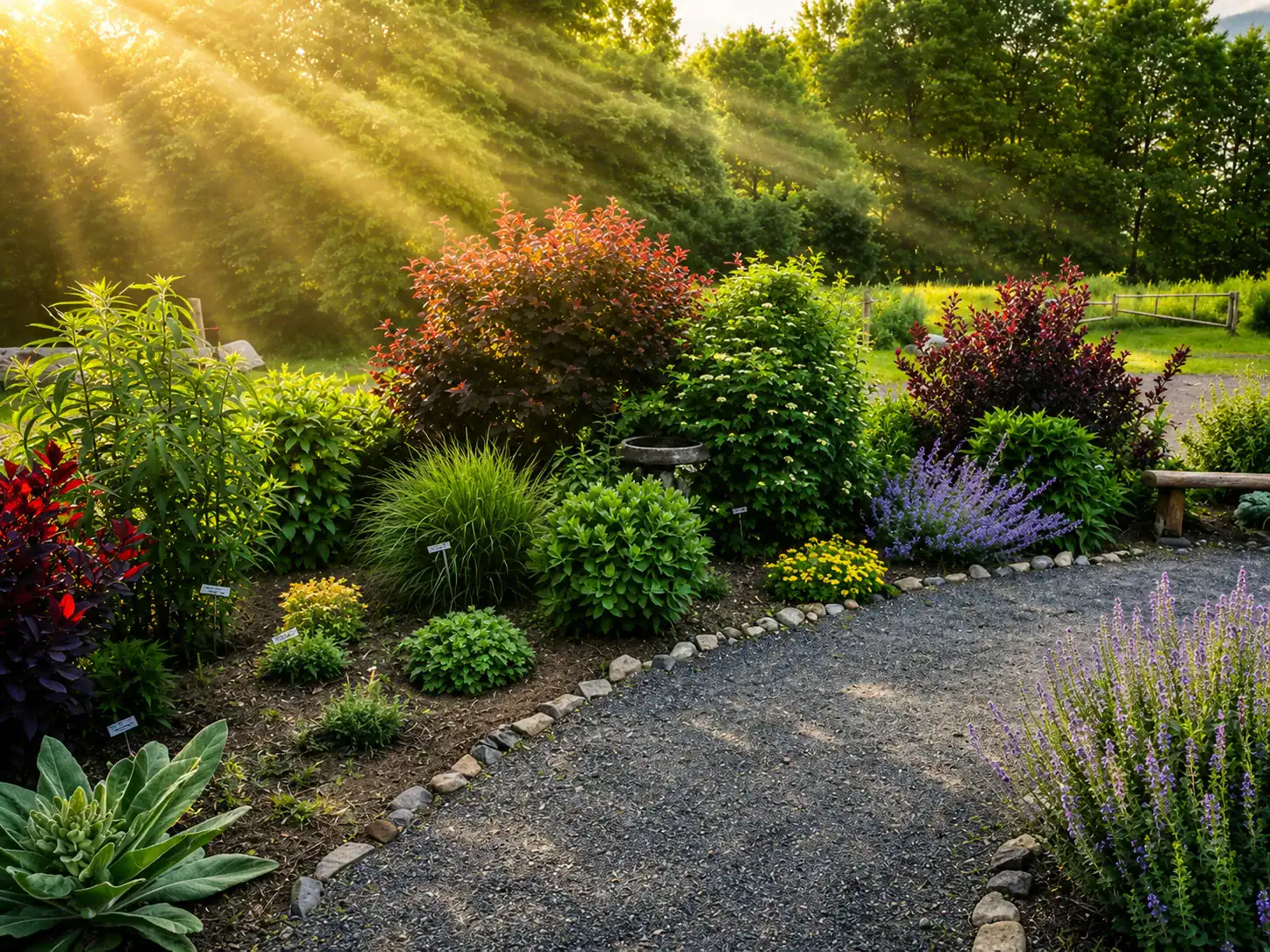 The Road Begins In A Garden